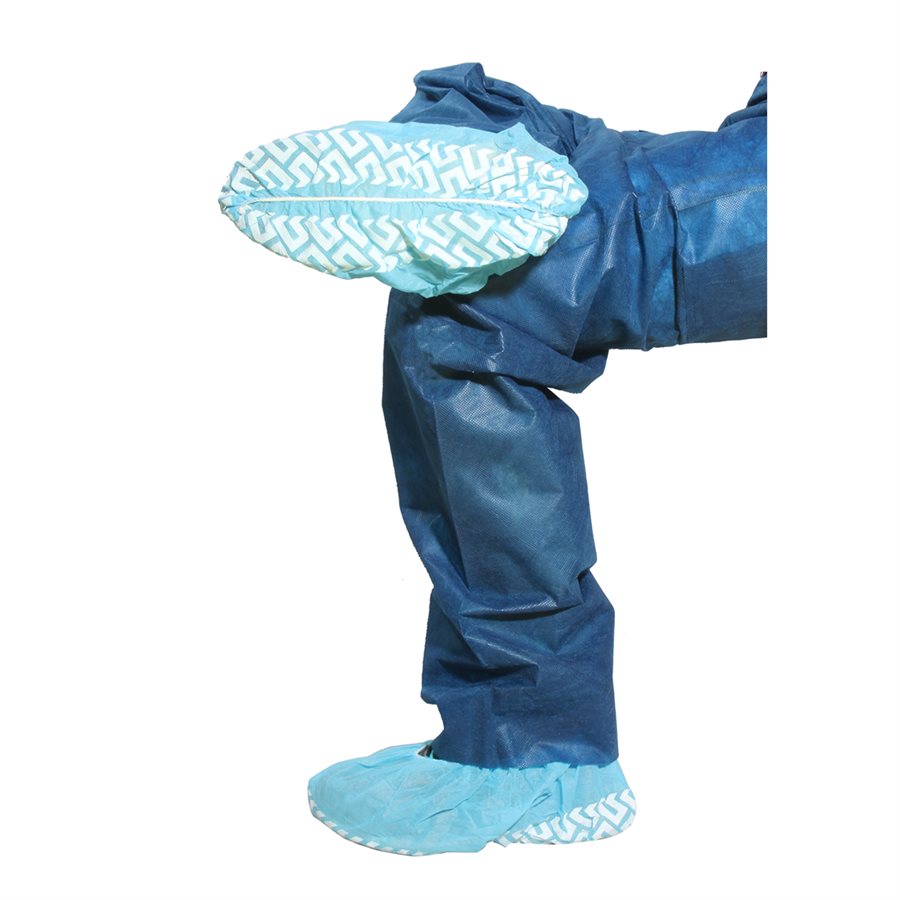 Disposable Shoe Covers - Blue (100 / bag)